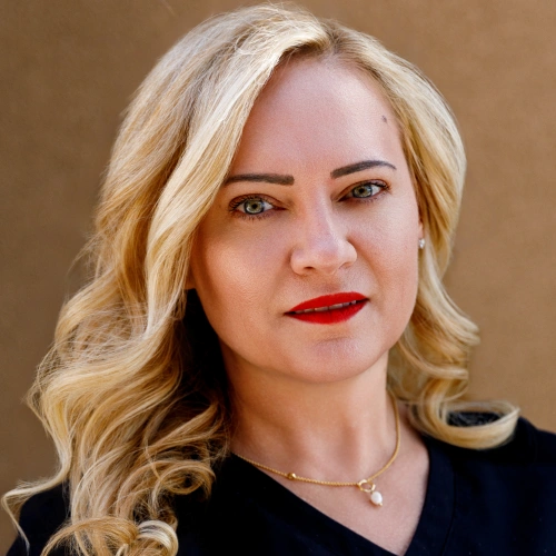 closed up portrait of Lana working  at  North Scottsdale Dentistry